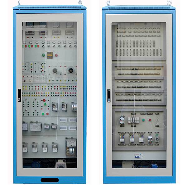 变电二次安装工考核实训装置(图1) 变电二次装配工考核实验装置,电子技能与生产工序技艺实验台