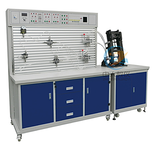 透明液压推土机实验装置,双面网孔型电工实验装置