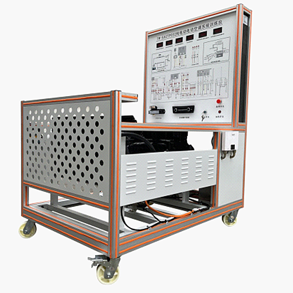 新能源汽车空调系统实训装置(图1) 新能源汽车空调系统实验装置,中级电工实验装置