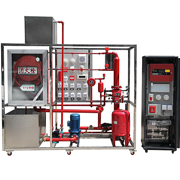 消防联动控制中心及灭火系统实验装置,平面机构动作设计解析与测量试验实验台