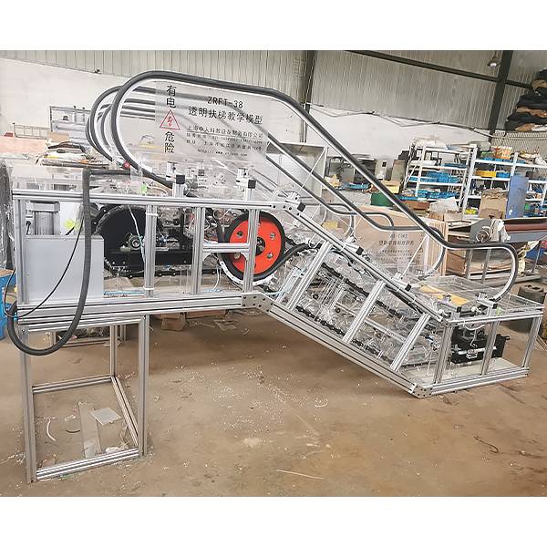 透明自动扶梯实验装置,传感器与执行器示教实验装置